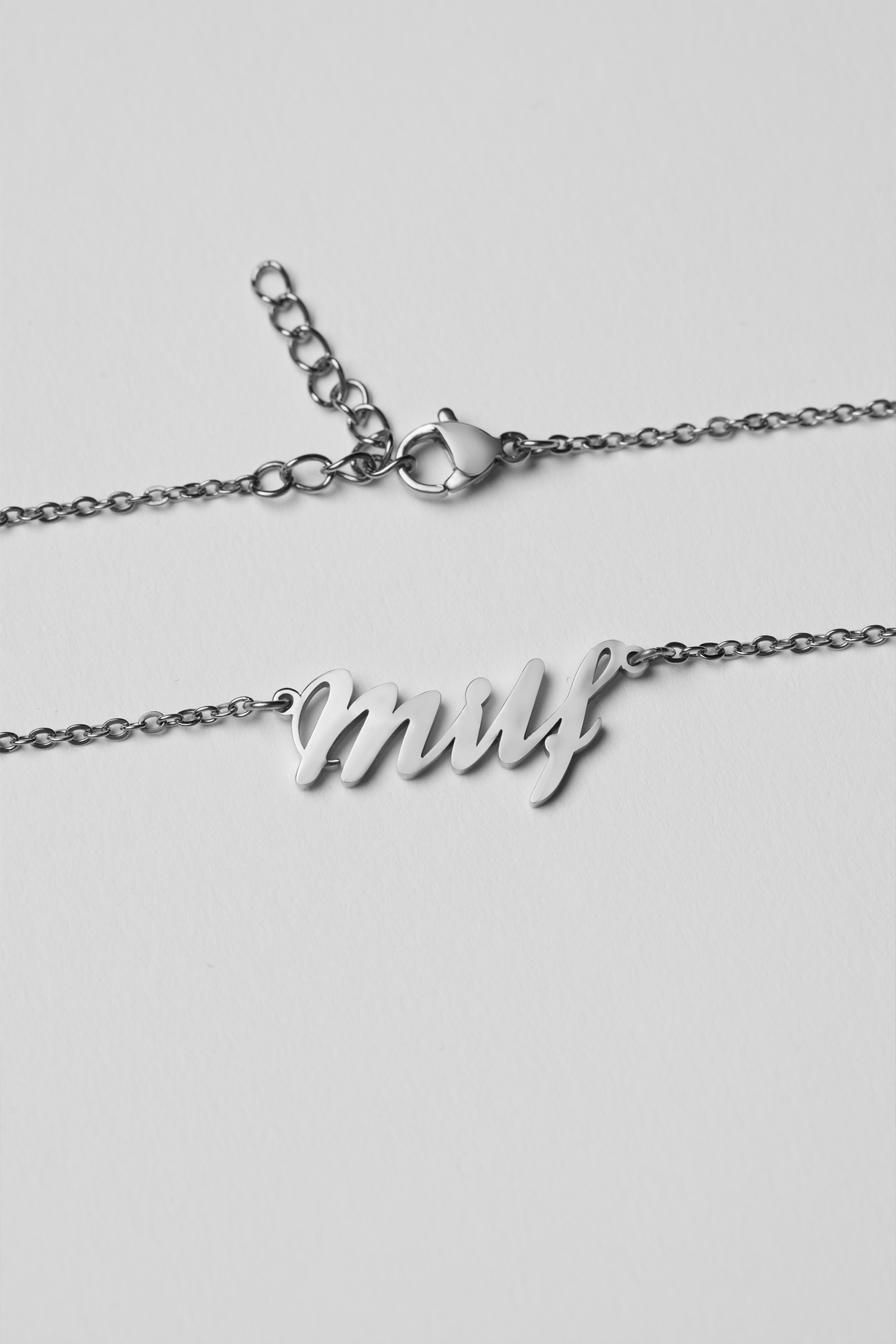 Milf Kette Echtsilber versilbert Schmuck