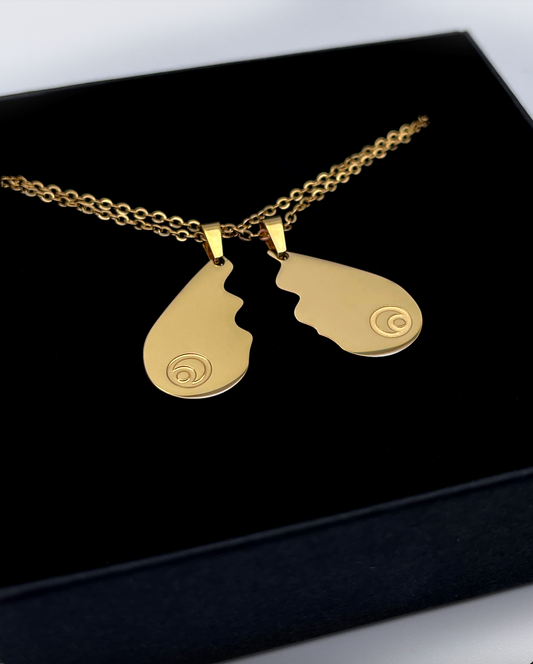 Busenfreundinnen Kette Farbe Gold