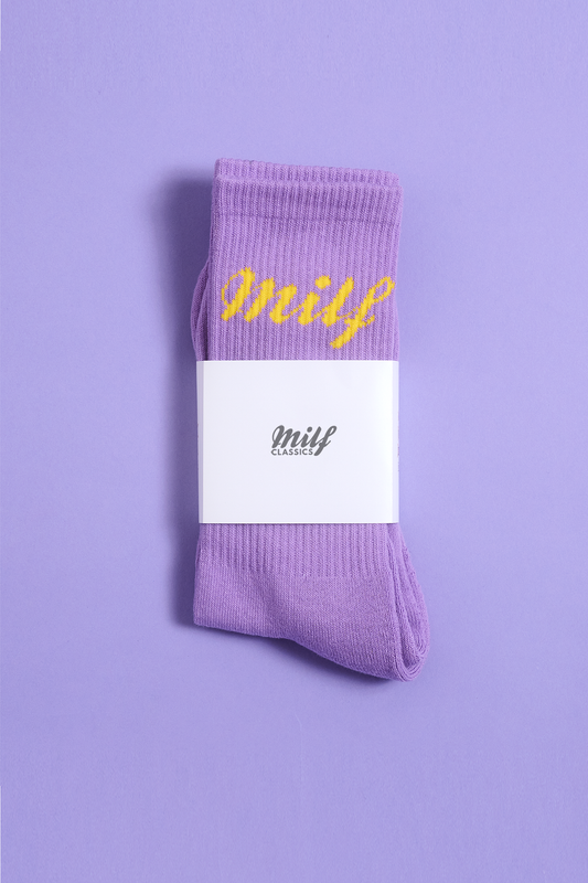 Socken Milf Classics lila