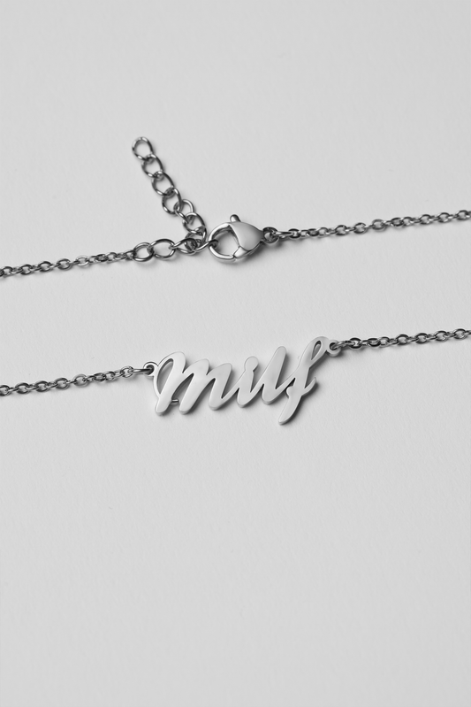 Milf Kette Echtsilber versilbert Schmuck